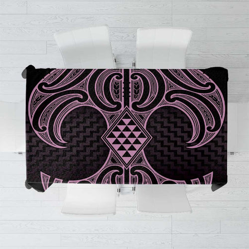 Mawhero Maori Ta Moko Poutama Art Tablecloth