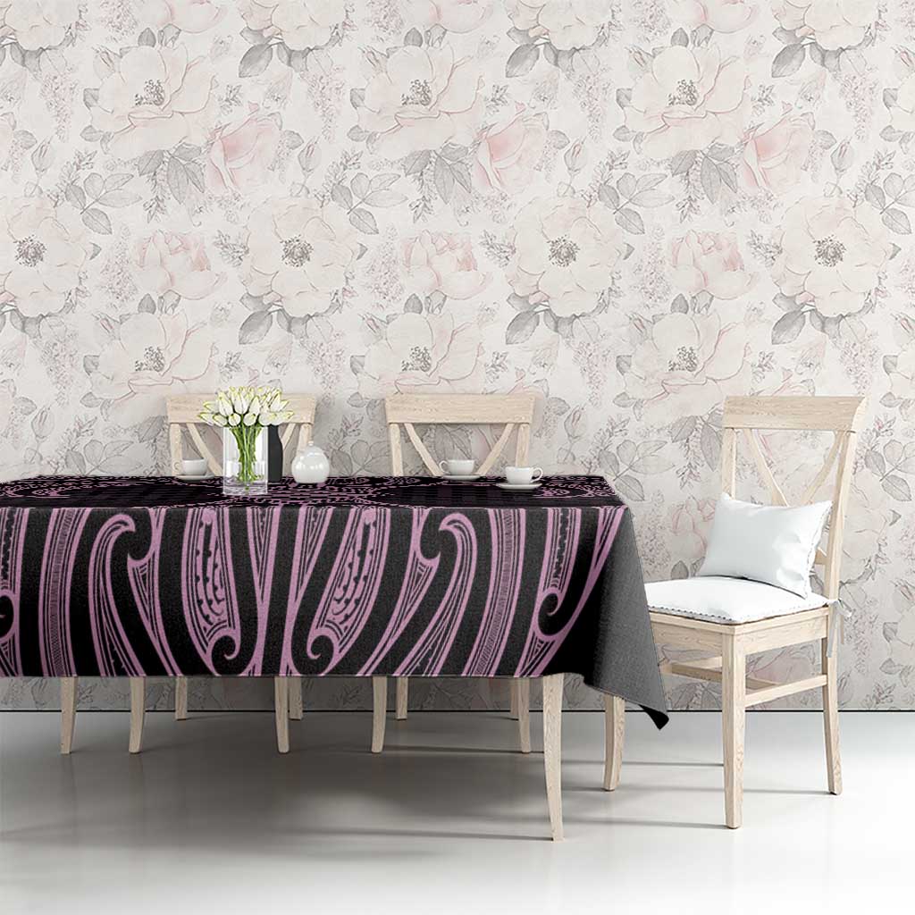 Mawhero Maori Ta Moko Poutama Art Tablecloth