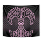 Mawhero Maori Ta Moko Poutama Art Tapestry