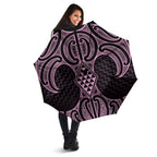 Mawhero Maori Ta Moko Poutama Art Umbrella - Aussie Hoodie