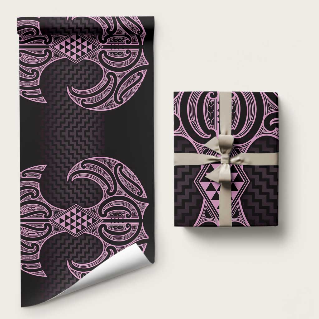 Mawhero Maori Ta Moko Poutama Art Wrapping Paper - Aussie Hoodie