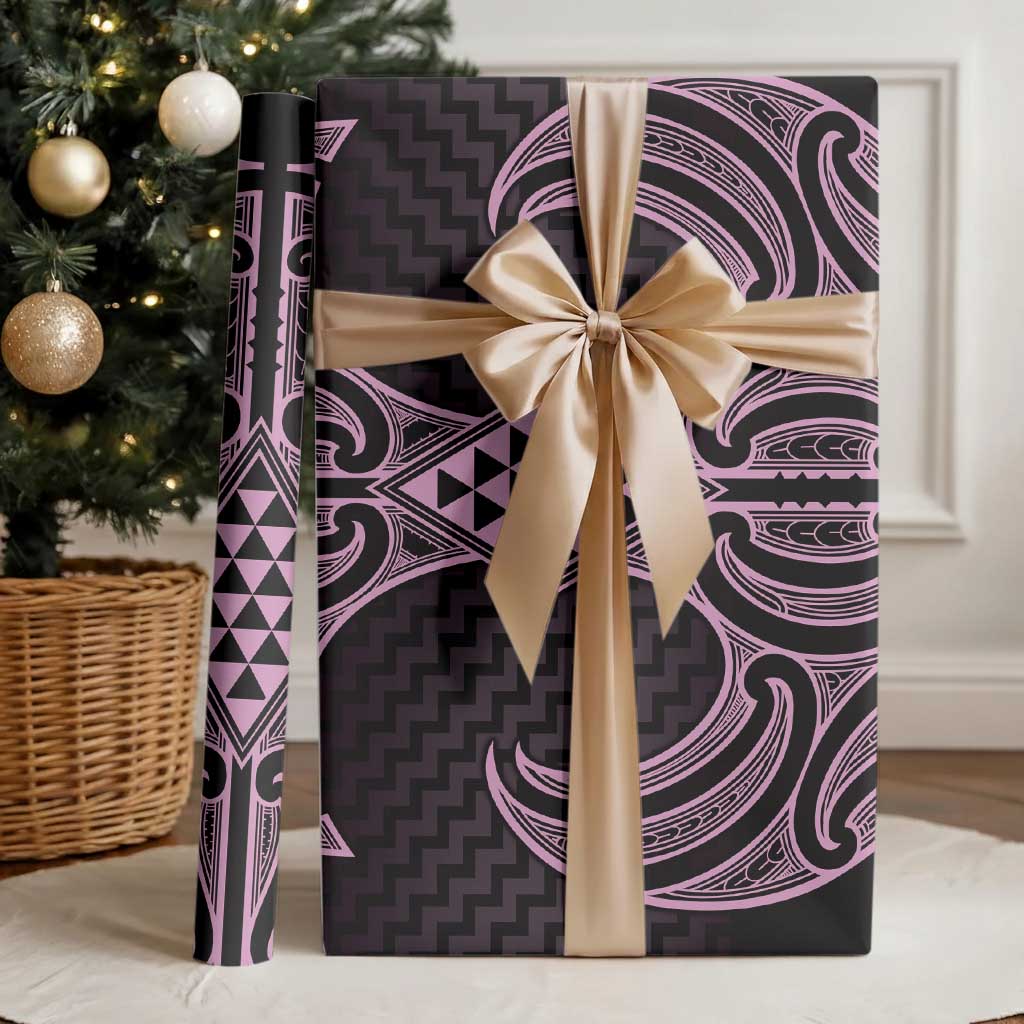 Mawhero Maori Ta Moko Poutama Art Wrapping Paper - Aussie Hoodie