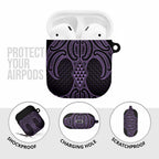Waiporoporo Maori Ta Moko Poutama Art AirPods Case - Aussie Hoodie