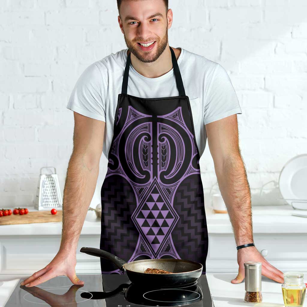 Waiporoporo Maori Ta Moko Poutama Art Apron - Aussie Hoodie