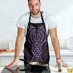 Waiporoporo Maori Ta Moko Poutama Art Apron - Aussie Hoodie
