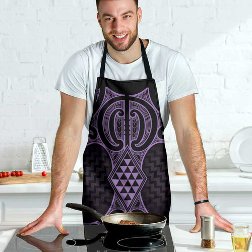 Waiporoporo Maori Ta Moko Poutama Art Apron - Aussie Hoodie