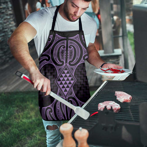 Waiporoporo Maori Ta Moko Poutama Art Apron - Aussie Hoodie
