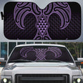 Waiporoporo Maori Ta Moko Poutama Art Auto Sun Shade - Aussie Hoodie