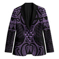 Waiporoporo Maori Ta Moko Poutama Art Blazer - Aussie Hoodie