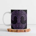 Waiporoporo Maori Ta Moko Poutama Art Ceramic Mug - Aussie Hoodie