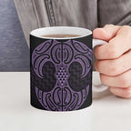 Waiporoporo Maori Ta Moko Poutama Art Ceramic Mug - Aussie Hoodie