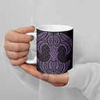Waiporoporo Maori Ta Moko Poutama Art Ceramic Mug - Aussie Hoodie