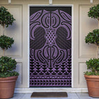 Waiporoporo Maori Ta Moko Poutama Art Door Cover - Aussie Hoodie