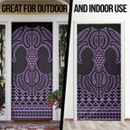 Waiporoporo Maori Ta Moko Poutama Art Door Cover - Aussie Hoodie