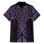 Waiporoporo Maori Ta Moko Poutama Art Hawaiian Shirt