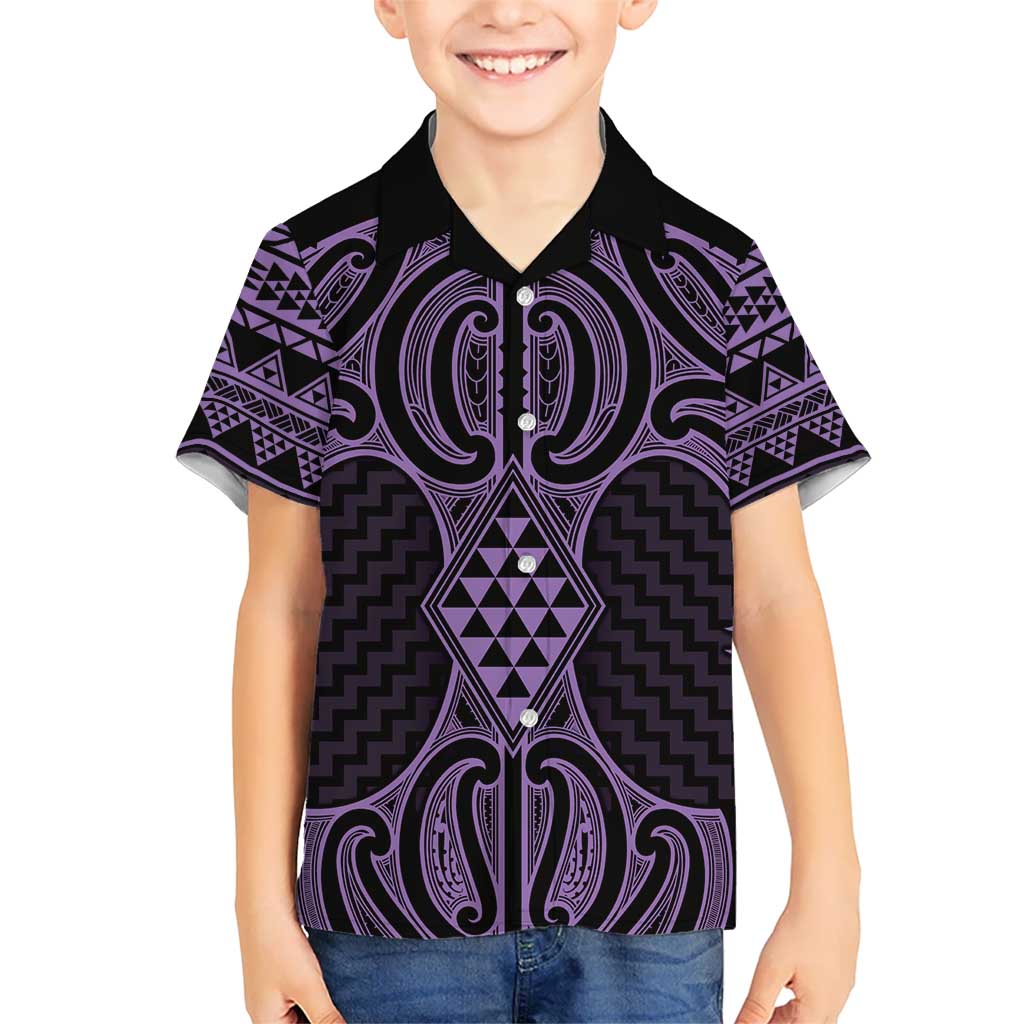 Waiporoporo Maori Ta Moko Poutama Art Hawaiian Shirt