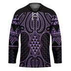 Waiporoporo Maori Ta Moko Poutama Art Hockey Jersey - Aussie Hoodie