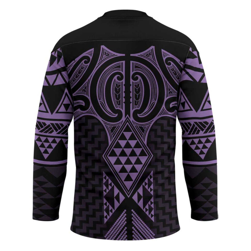 Waiporoporo Maori Ta Moko Poutama Art Hockey Jersey - Aussie Hoodie