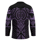 Waiporoporo Maori Ta Moko Poutama Art Hockey Jersey - Aussie Hoodie