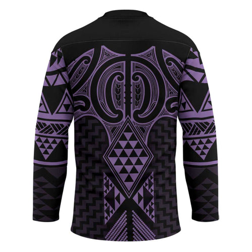Waiporoporo Maori Ta Moko Poutama Art Hockey Jersey - Aussie Hoodie