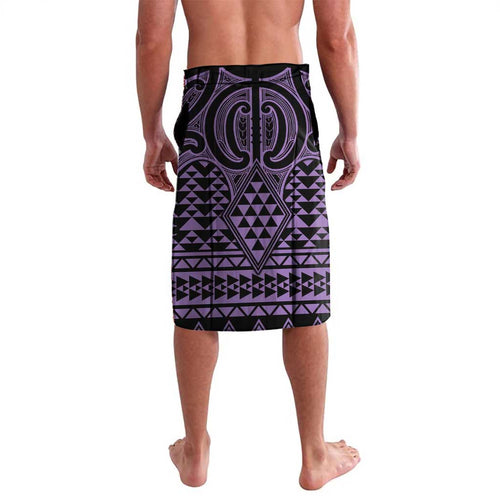 Waiporoporo Maori Ta Moko Poutama Art Lavalava