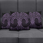 Waiporoporo Maori Ta Moko Poutama Art Pillow Cover - Aussie Hoodie