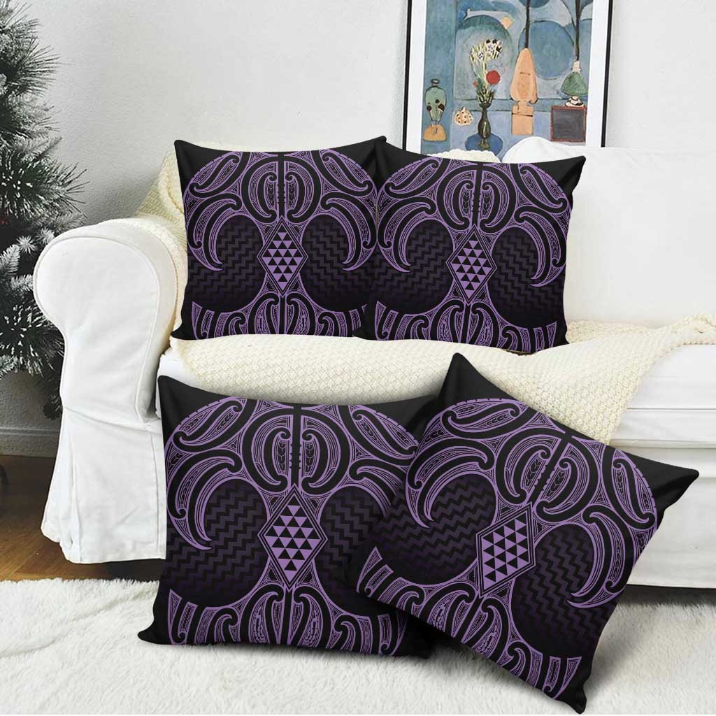 Waiporoporo Maori Ta Moko Poutama Art Pillow Cover - Aussie Hoodie