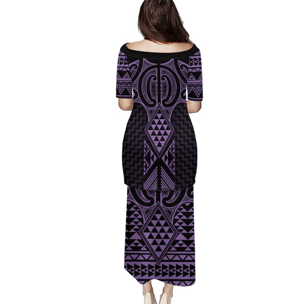 Waiporoporo Maori Ta Moko Poutama Art Puletasi