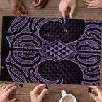 Waiporoporo Maori Ta Moko Poutama Art Puzzle - Aussie Hoodie