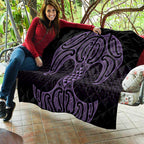 Waiporoporo Maori Ta Moko Poutama Art Quilt