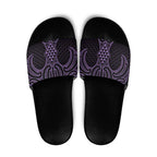 Waiporoporo Maori Ta Moko Poutama Art Slide Sandals - Aussie Hoodie