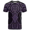 Waiporoporo Maori Ta Moko Poutama Art T Shirt