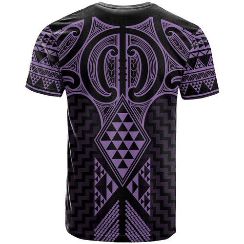 Waiporoporo Maori Ta Moko Poutama Art T Shirt