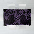 Waiporoporo Maori Ta Moko Poutama Art Tablecloth