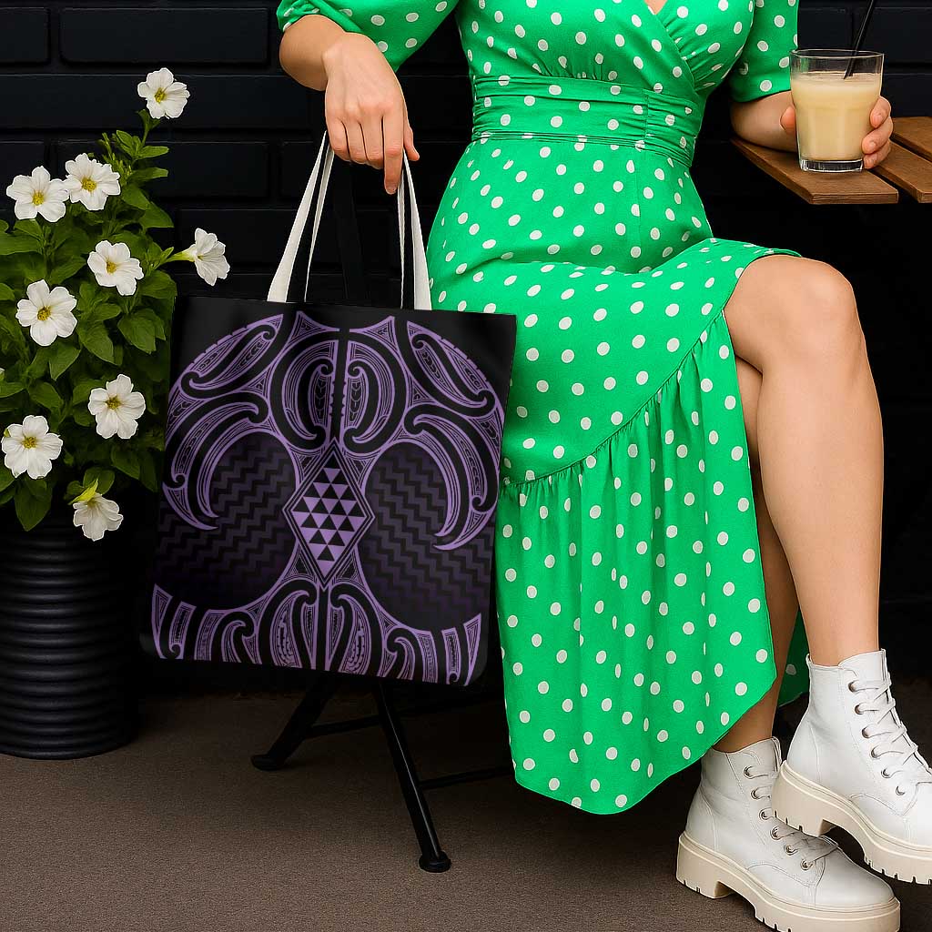 Waiporoporo Maori Ta Moko Poutama Art Tote Bag - Aussie Hoodie