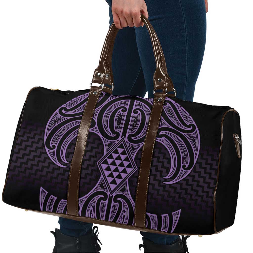 Waiporoporo Maori Ta Moko Poutama Art Travel Bag - Aussie Hoodie