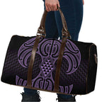 Waiporoporo Maori Ta Moko Poutama Art Travel Bag - Aussie Hoodie