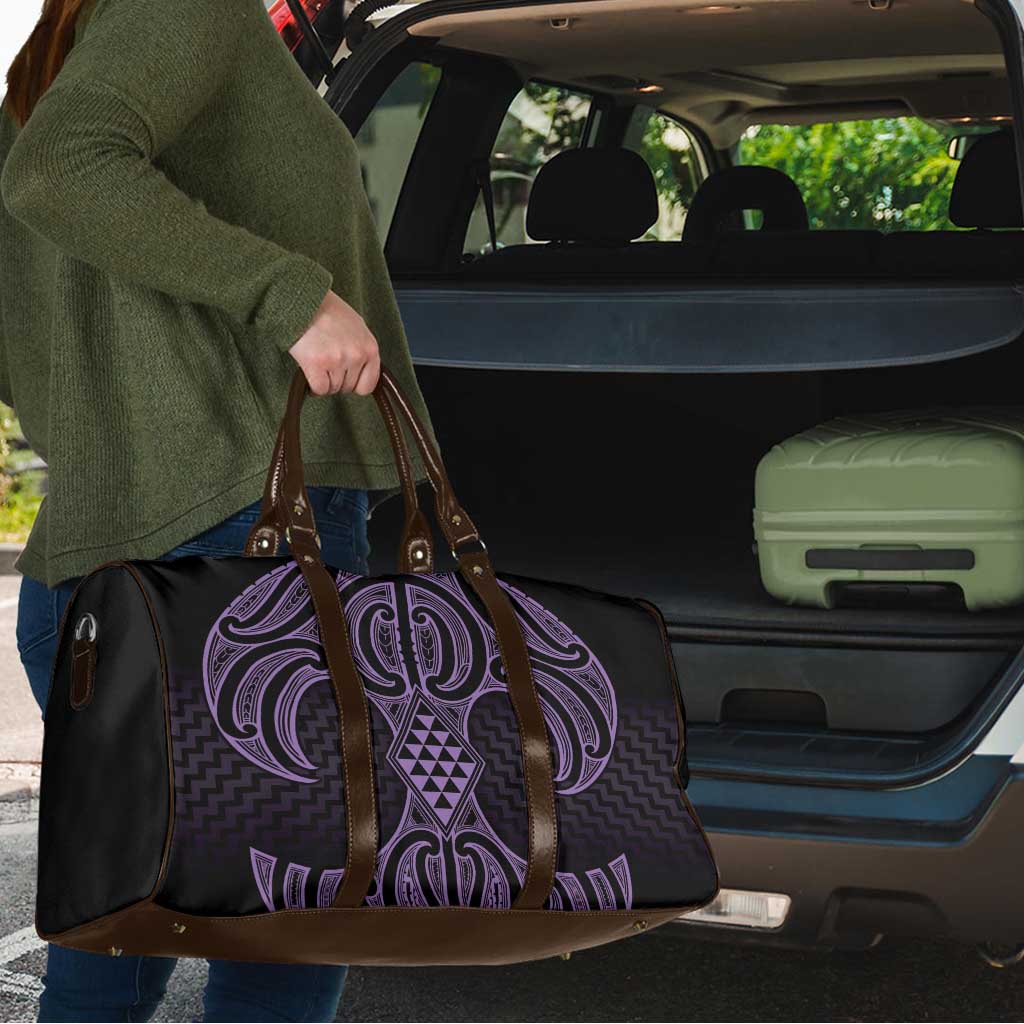 Waiporoporo Maori Ta Moko Poutama Art Travel Bag - Aussie Hoodie