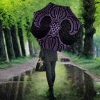 Waiporoporo Maori Ta Moko Poutama Art Umbrella - Aussie Hoodie
