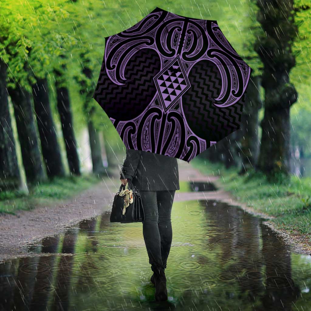 Waiporoporo Maori Ta Moko Poutama Art Umbrella - Aussie Hoodie