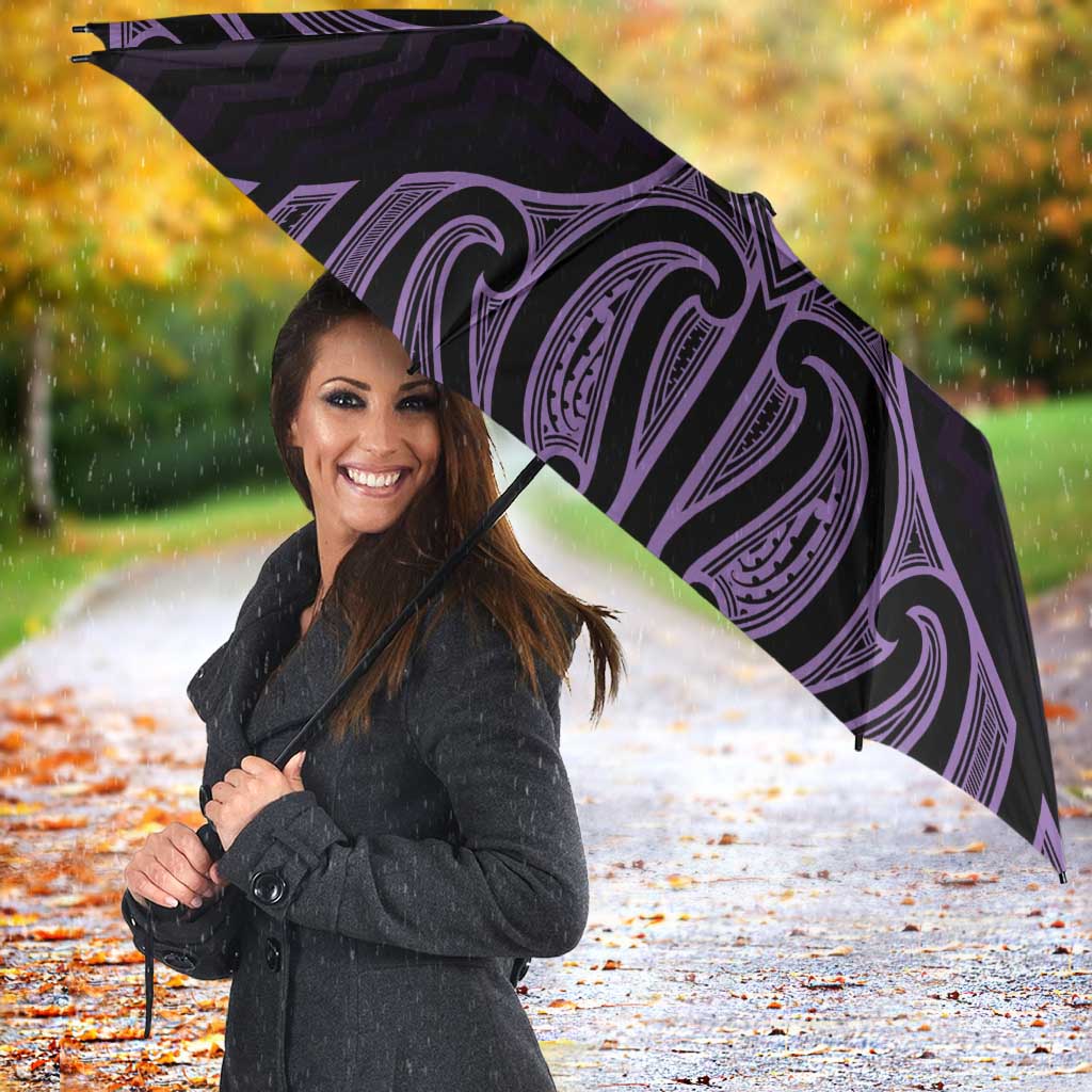 Waiporoporo Maori Ta Moko Poutama Art Umbrella - Aussie Hoodie