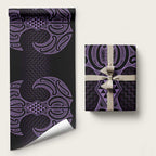 Waiporoporo Maori Ta Moko Poutama Art Wrapping Paper - Aussie Hoodie