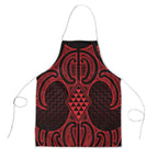 Whero Maori Ta Moko Poutama Art Apron - Aussie Hoodie