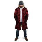 Whero Maori Ta Moko Poutama Art Cloak - Aussie Hoodie
