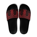 Whero Maori Ta Moko Poutama Art Slide Sandals - Aussie Hoodie