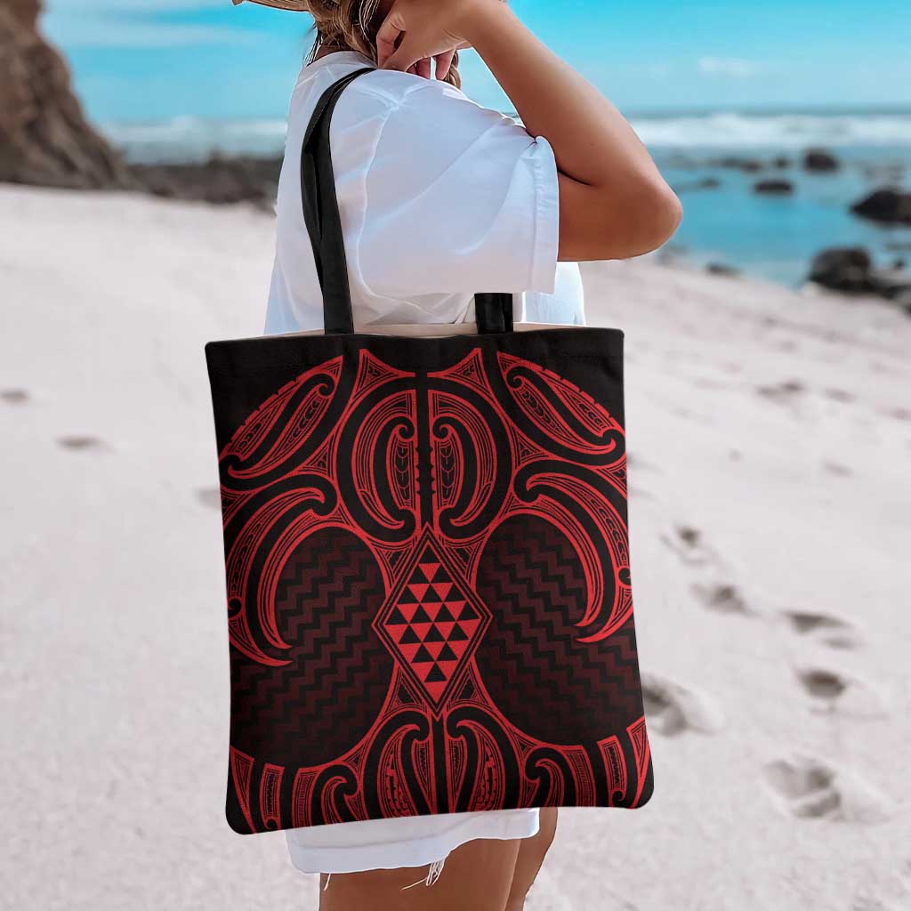 Whero Maori Ta Moko Poutama Art Tote Bag - Aussie Hoodie