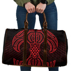 Whero Maori Ta Moko Poutama Art Travel Bag - Aussie Hoodie