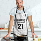New Zealand Rangatira Custom Apron All White Niho Taniwha Maori Tribal - Aussie Hoodie