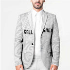 New Zealand Rangatira Custom Blazer All White Niho Taniwha Maori Tribal - Aussie Hoodie