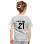 New Zealand Rangatira Custom Kid T Shirt All White Niho Taniwha Maori Tribal
